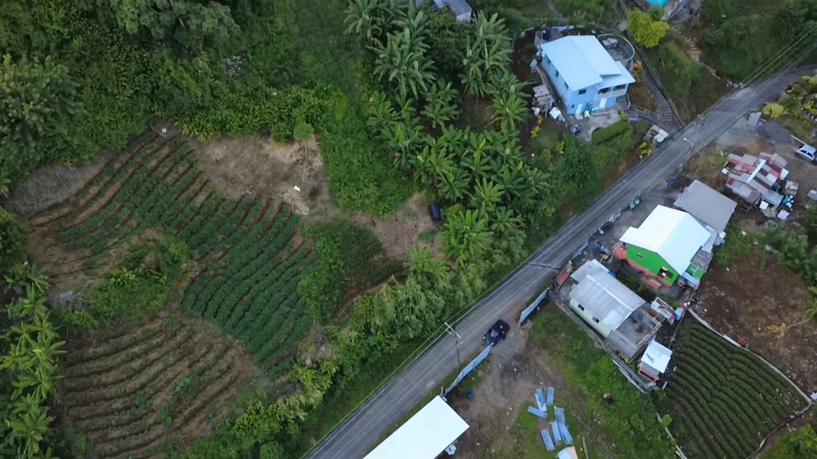 Aerial view of the area BVQSS serves in St. Vincent and the Grenadines